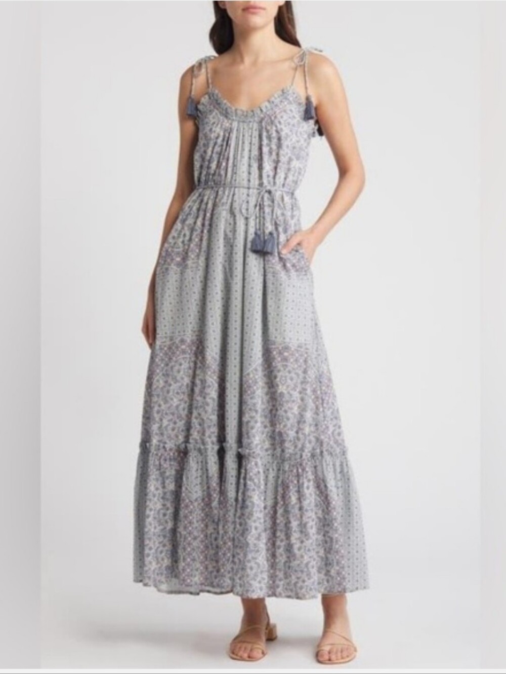 Cleobella Cindy Ankle Dress in Paloma Print NEW Size Medium
